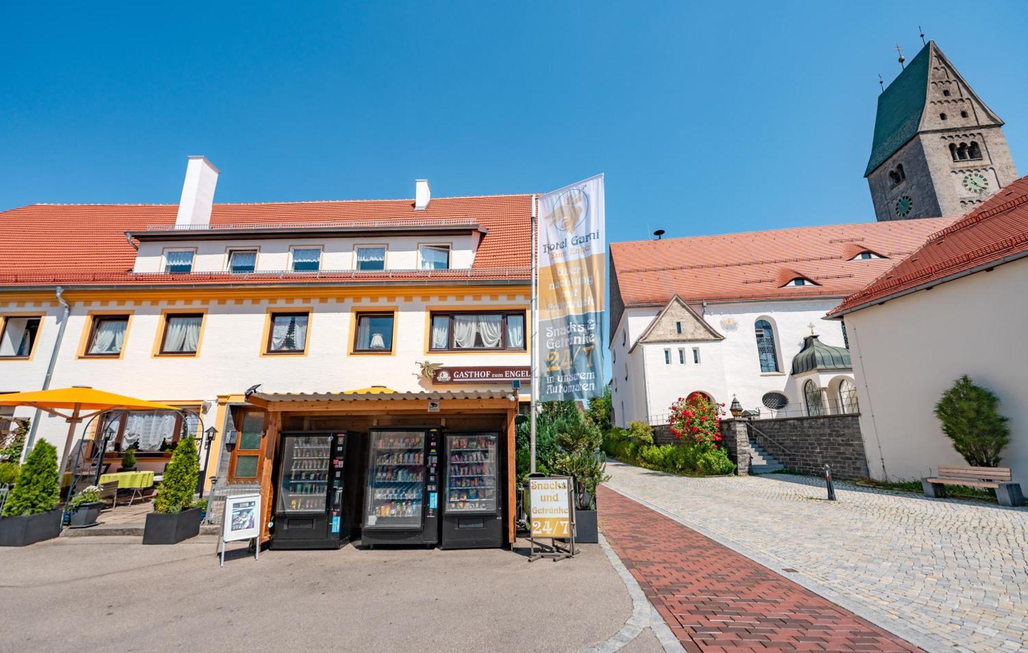 Hotel Garni "Zum Engel" Oberguenzburg Zewnętrze zdjęcie