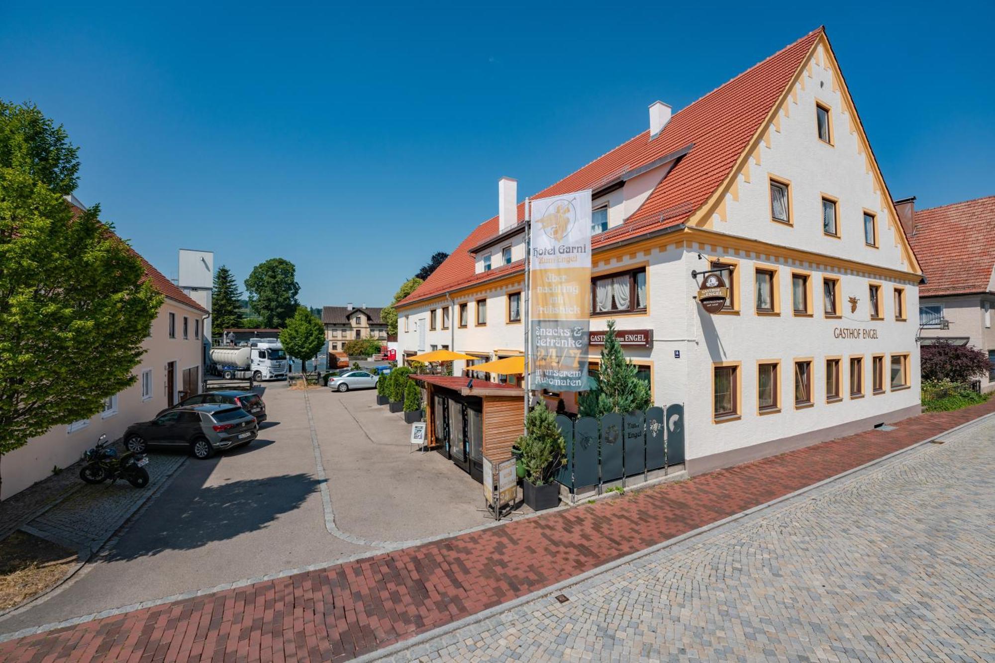 Hotel Garni "Zum Engel" Oberguenzburg Zewnętrze zdjęcie
