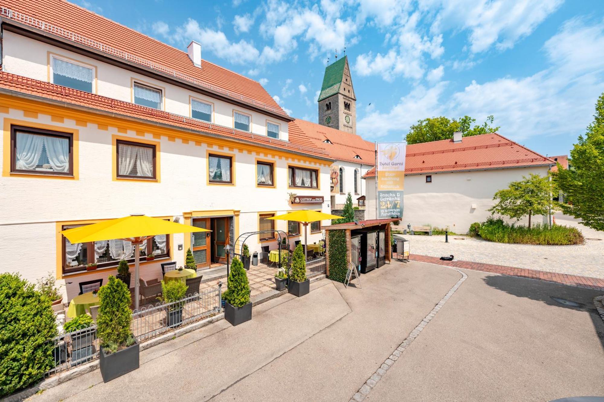 Hotel Garni "Zum Engel" Oberguenzburg Zewnętrze zdjęcie
